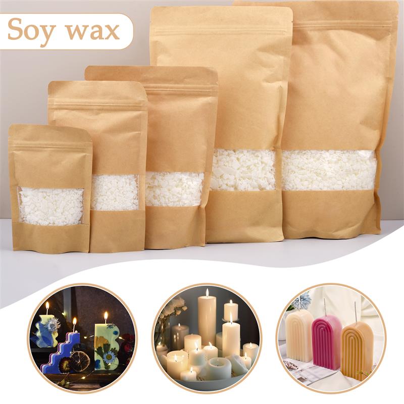Candle Making Raw Material - 天然の純粋な大豆ワックスフレークの香りのキャンドル,原材料,100% 添加物なし,日曜大工,手工芸品,50〜1000g