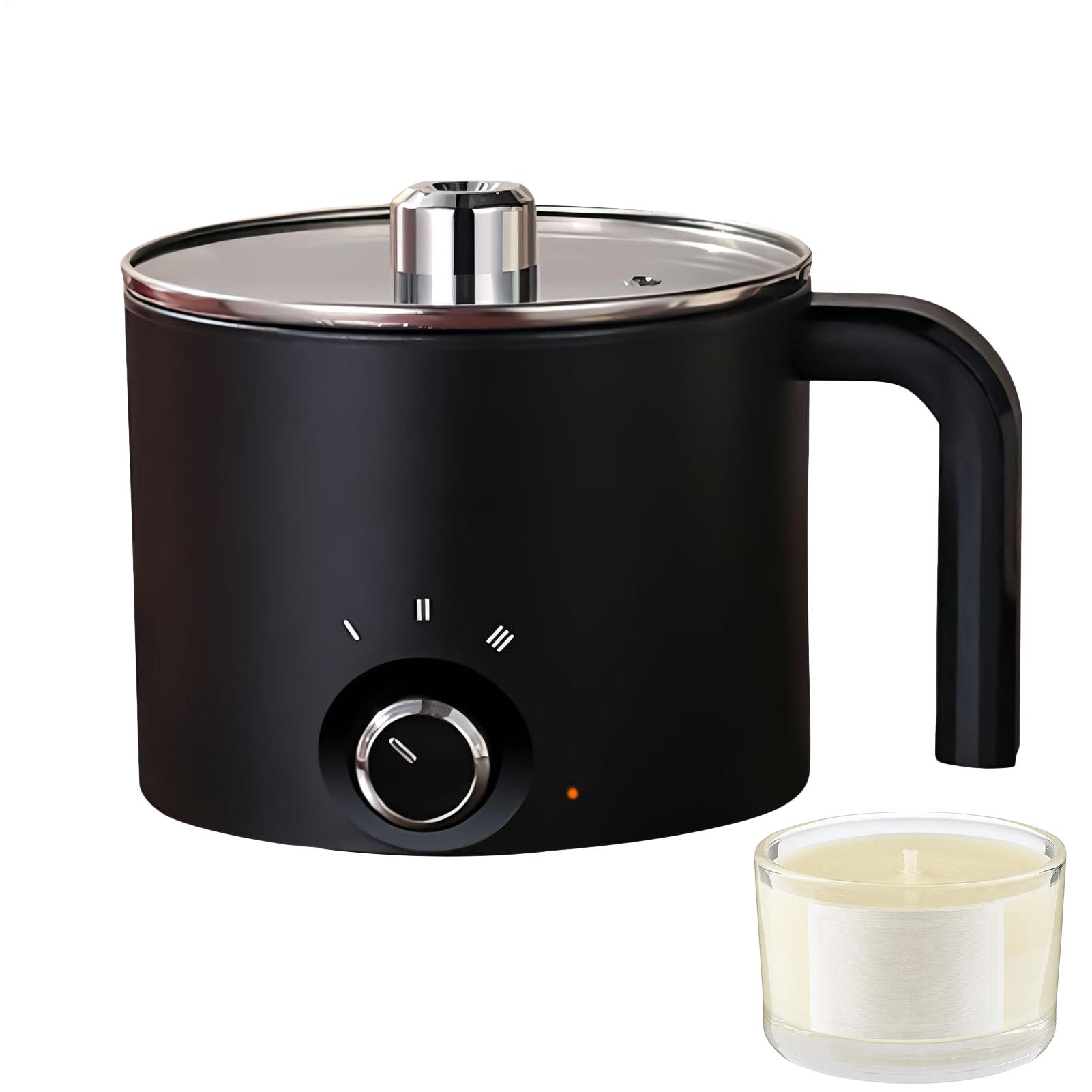 Candle Making Video - キャンドルワックス溶解ポット 1.5L 大型ステンレス製電気式ノンスティックキャンドル製造ポット 溶解ピッチャー (石鹸、キャンディー、チョコレート用)
