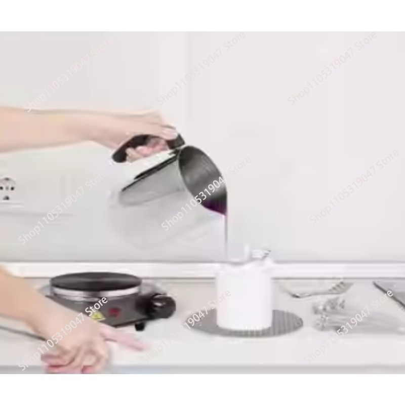Candle Making Thermometer - 完全なキャンドル作りセット：ホットプレート、溶解ポット、電気ストーブ、ワックスポット、温度計、耐熱シリコンマットが含まれています