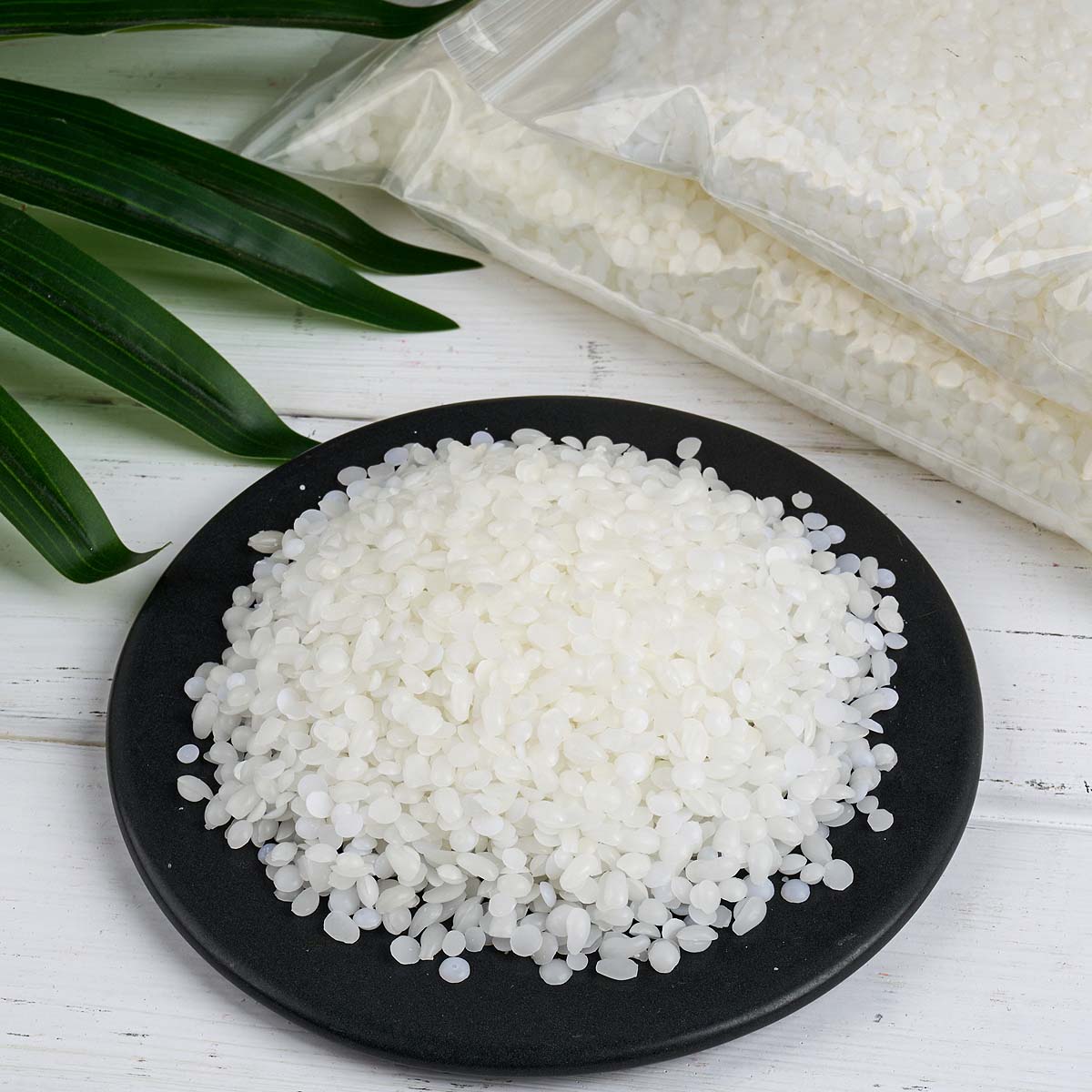 白い蜜蝋純粋な天然粒状バッグ DIY キャンドル作り材料無臭 - Candle Making Raw Material のレビューと価格
