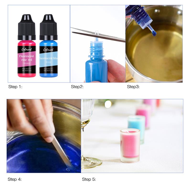 30 色キャンドル染料顔料アロマセラピー液体着色剤顔料 DI - Candle Dye Chip のレビューと価格