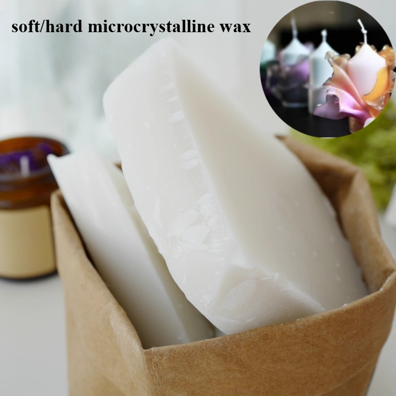 200 グラム/バッグソフト/ハード微結晶ワックス固体ブロッ - Candle Making Raw Material のレビューと価格