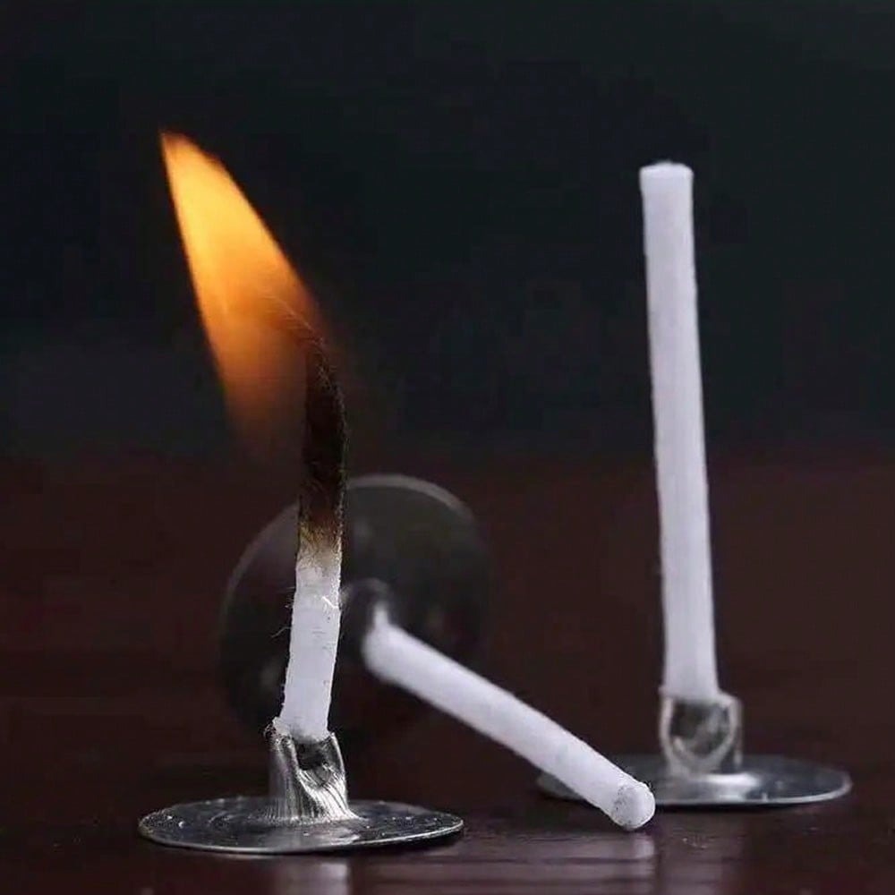 100個のキャンドル芯とベースセット+様々なスタイルの芯ホル - Candle Making Thermometer のレビューと価格
