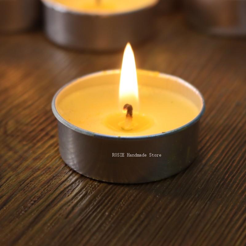 空のティーワックス丸型アルミボックス100ウィックステッカー - Candle Making Video のレビューと価格