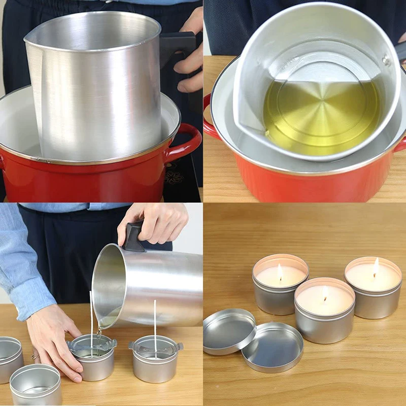 キャンドル作り用品キット DIY キャンドルワックス溶解ツー - Candle Making Video のレビューと価格