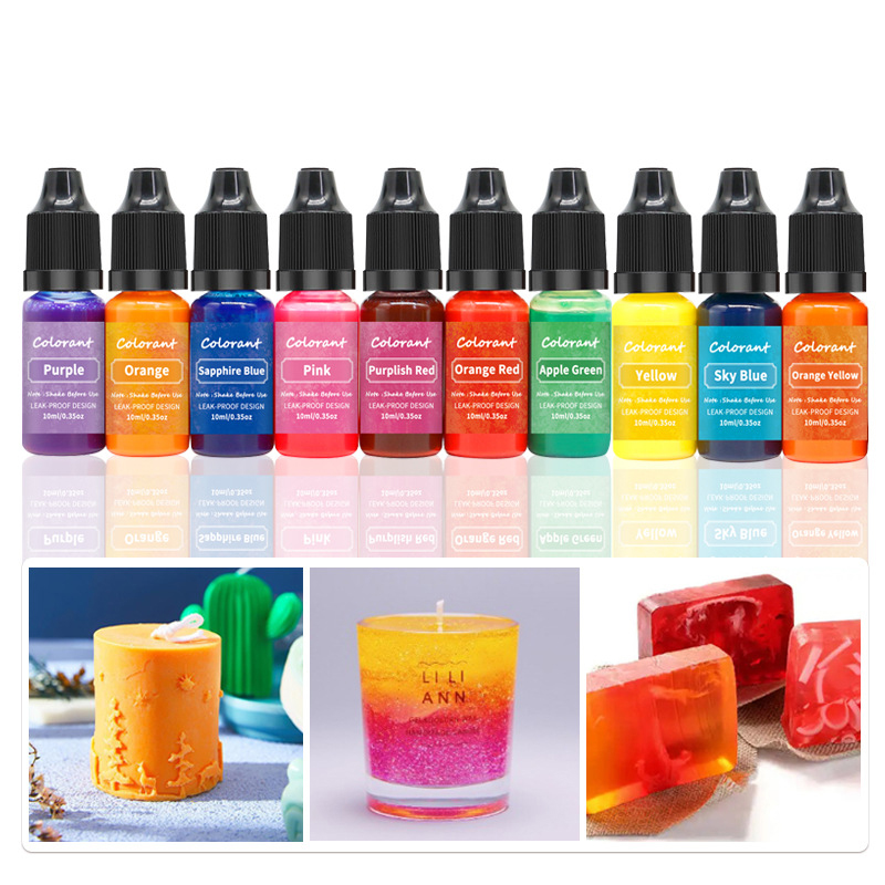 20 色キャンドル染料顔料アロマセラピー液体着色剤顔料 DI - Candle Dye Chip のレビューと価格