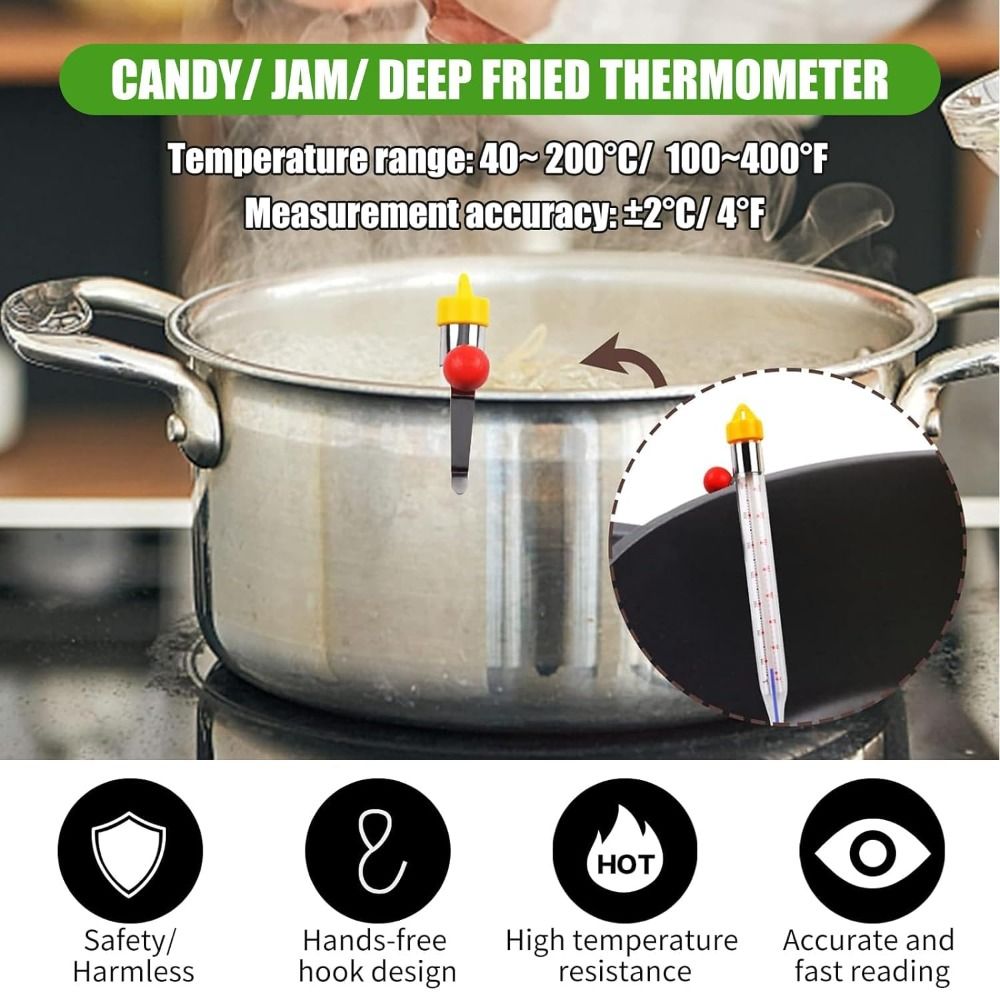 50-200 ℃   キャンディ温度計 瞬時測定 ポットクリ - Candle Making Thermometer のレビューと価格
