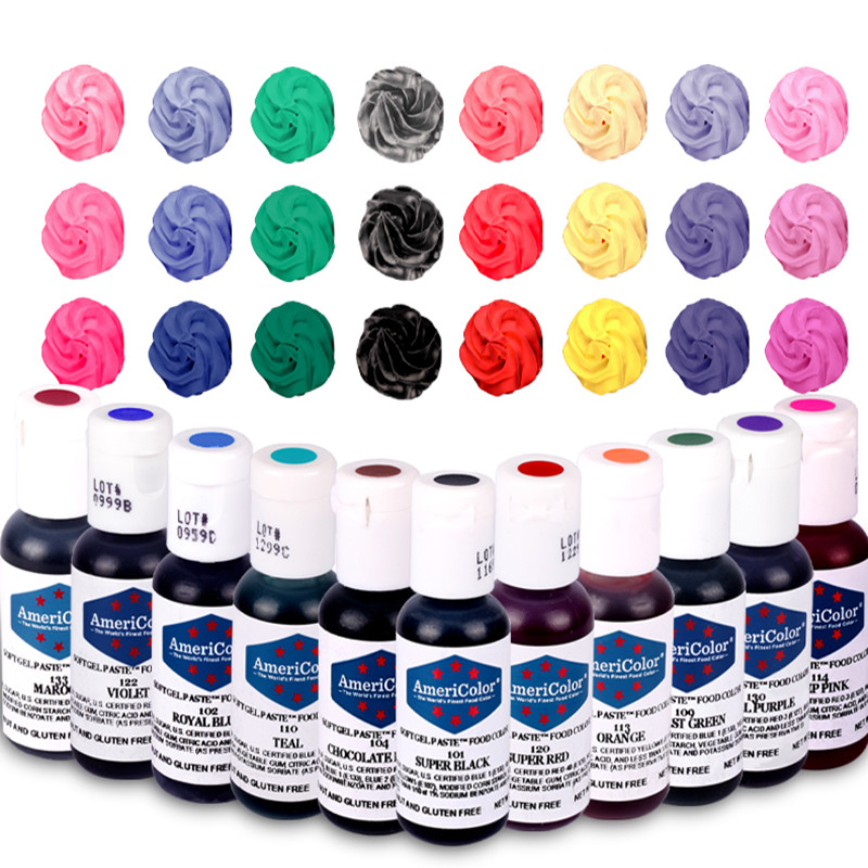Americolor 22 色食品グレード染色顔料クリスタル - Candle Dye Chip のレビューと価格