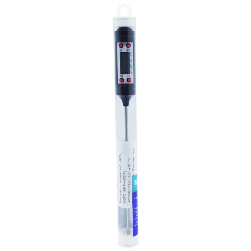 電子温度計 デジタル温度計 プローブ バーベキューペン テス - Candle Making Thermometer のレビューと価格