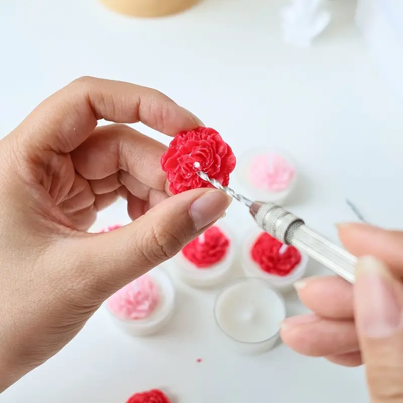 キャンドル作り用パンチツールセット、異なる長さのドリルビット - Candle Making Raw Material のレビューと価格