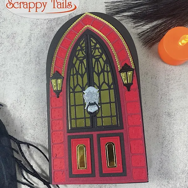 ガーゴイルウォールハロウィンメタルカットダイ＆スタンプ DI - Candle Making Guide のレビューと価格