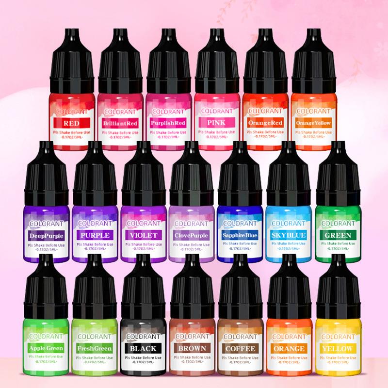 5 ミリリットル/ボトルキャンドルワックス顔料着色剤非毒性ソ - Candle Dye Chip のレビューと価格
