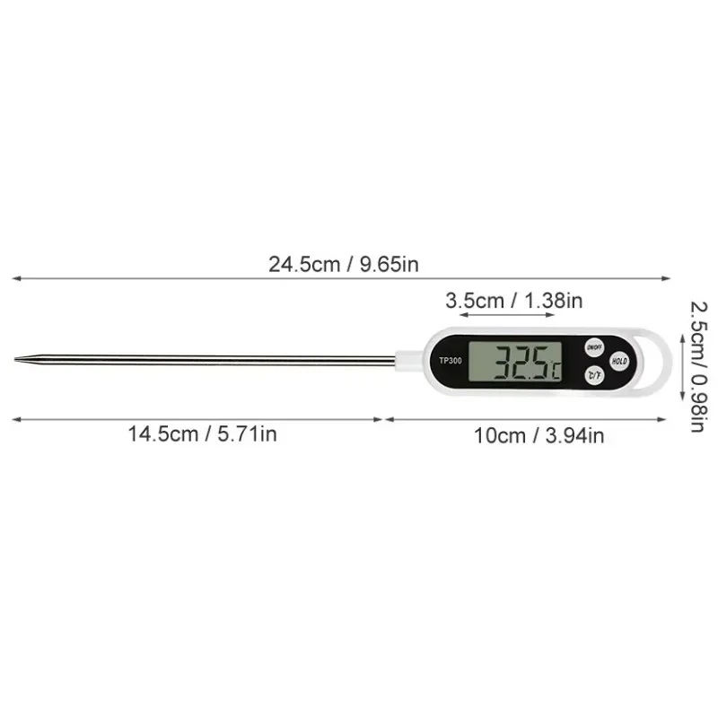 1個入り デジタル肉用温度計 調理用 キッチン BBQ用 プ - Candle Making Thermometer のレビューと価格