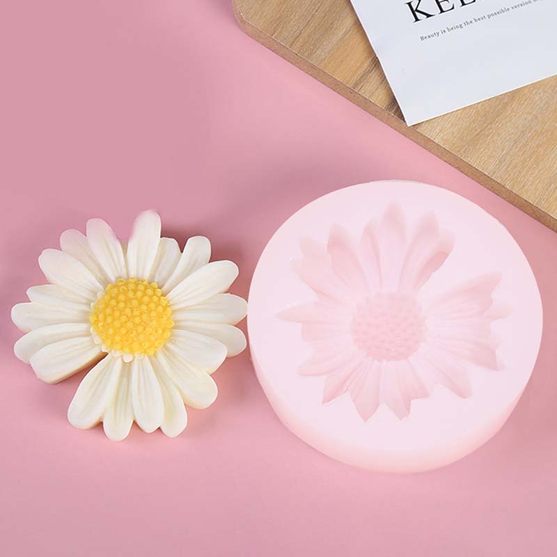 DIY キャンドルシリコーン型デイジーカモミールフラワーキャ - Candle Making Video のレビューと価格