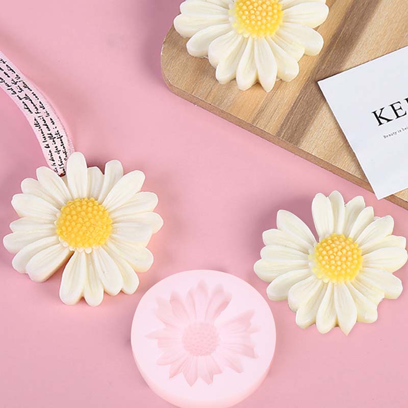 DIY キャンドルシリコーン型デイジーカモミールフラワーキャ - Candle Making Video のレビューと価格