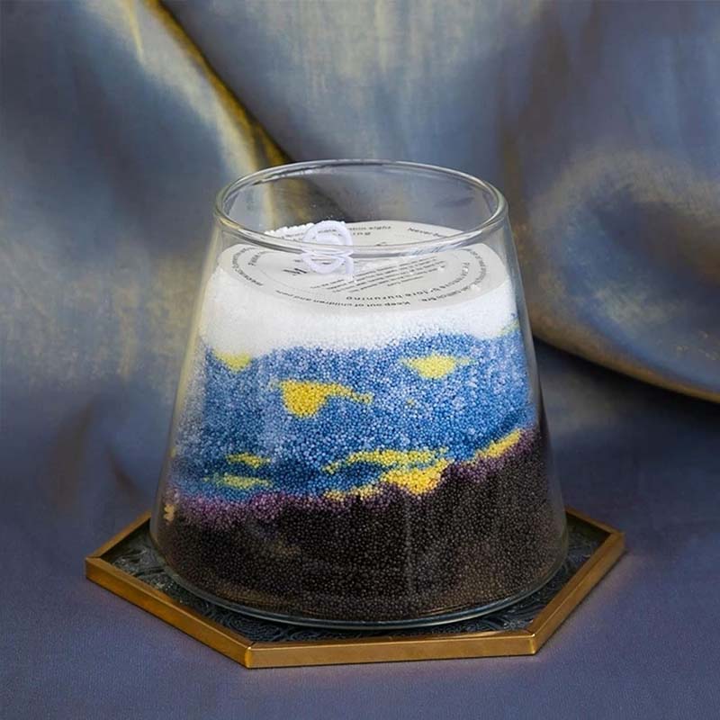 黒色のキャンドルサンド（芯付き）、200g、10個の芯付きパ - Candle Making Video のレビューと価格